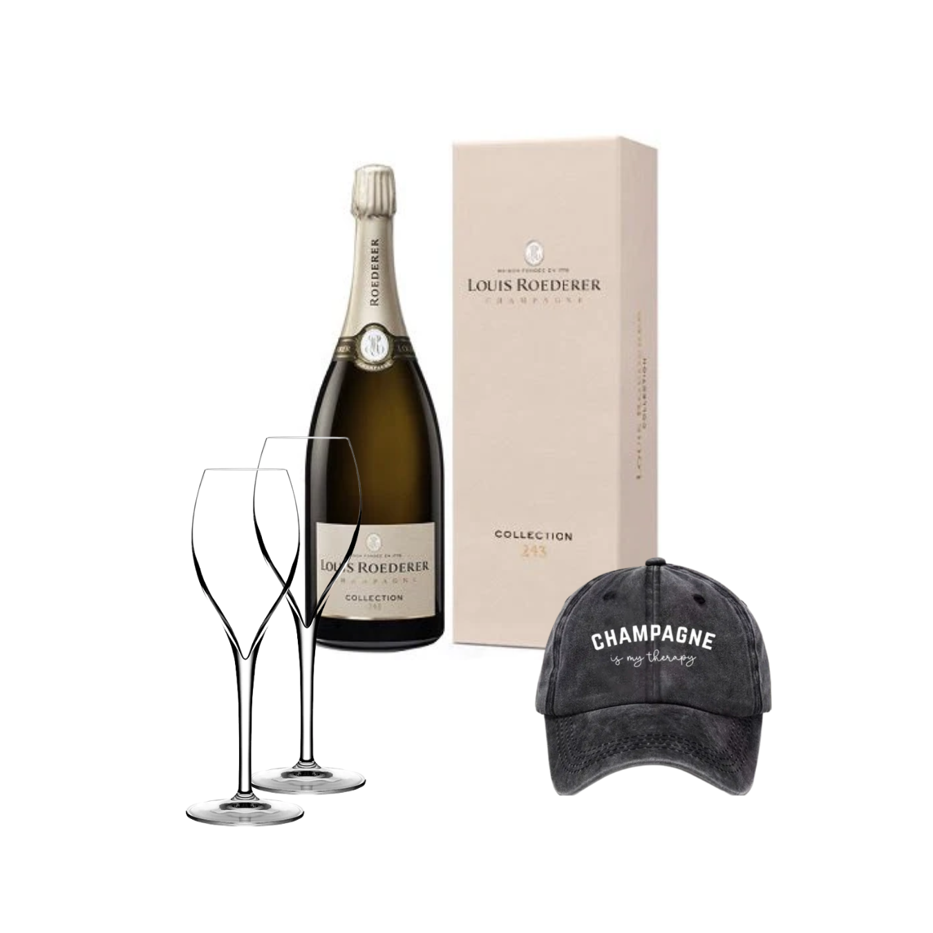Champagne Is My Therapy Set