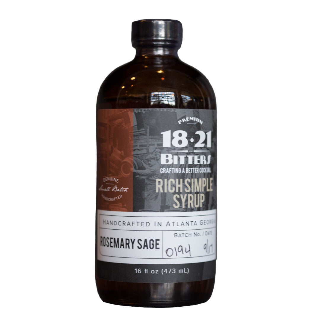 18.21 Rosemary Sage Rich Simple Syrup