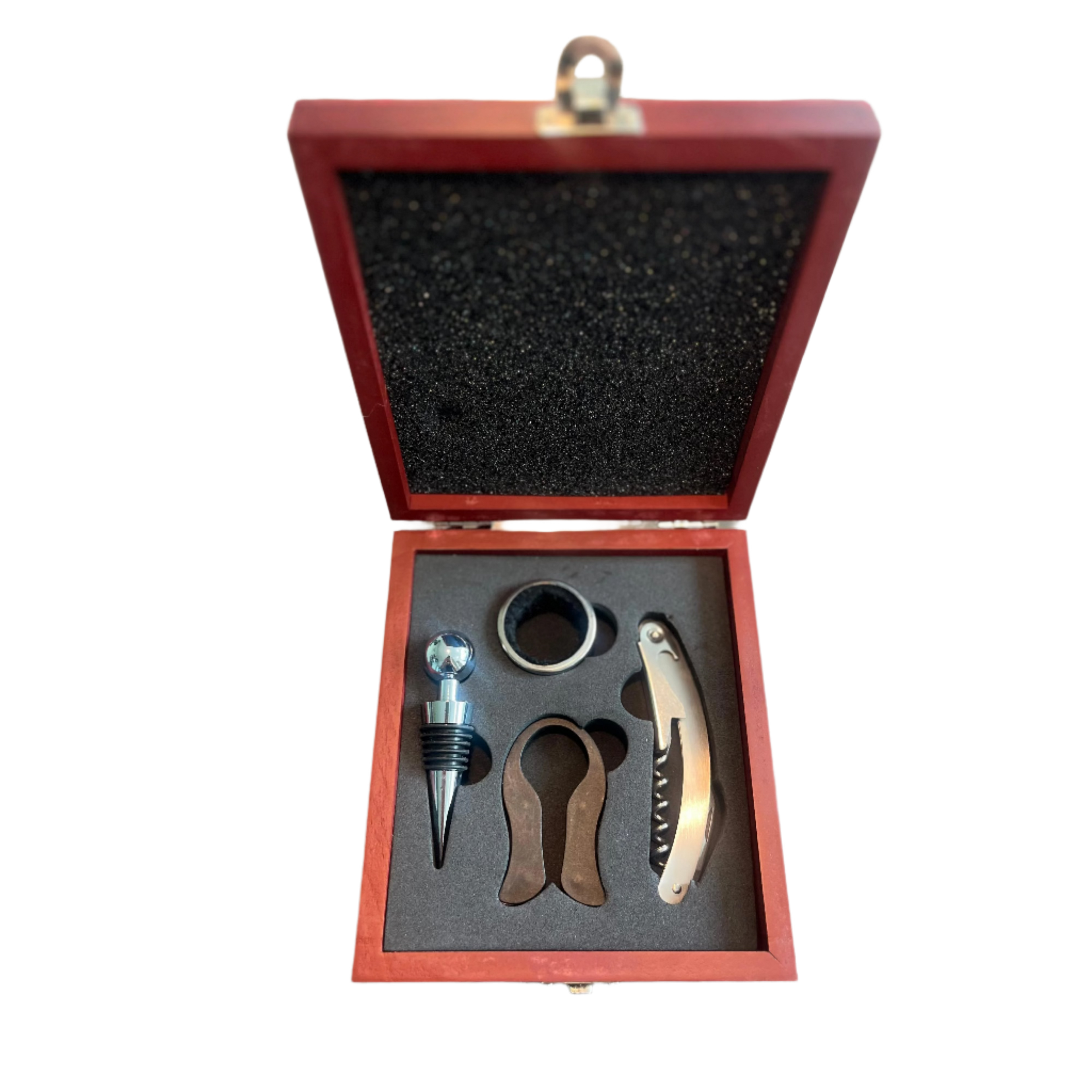 Deluxe Wine Accessories Gift Set - 4 pcs