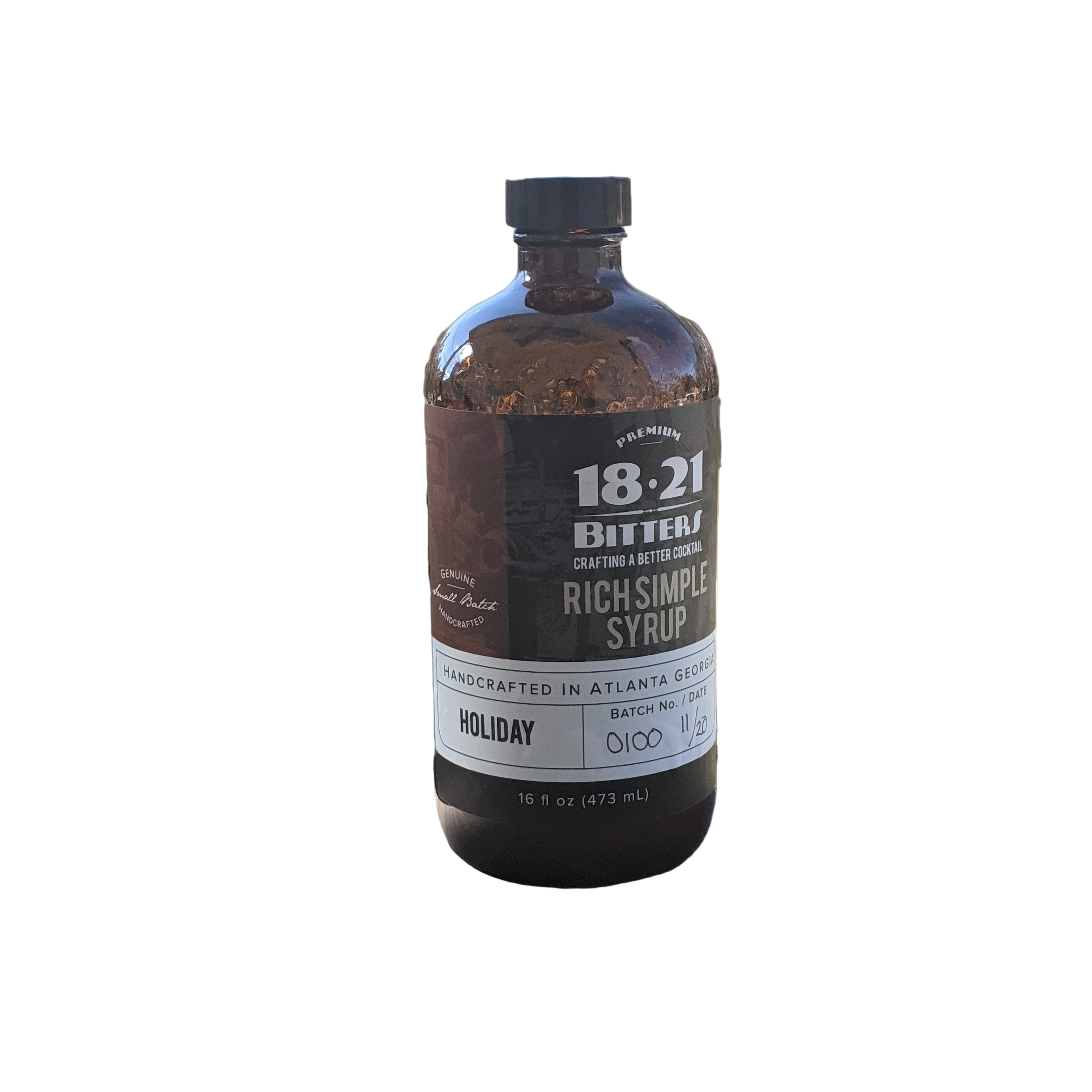 18.21 Holiday (Clove, Cranberry & Orange) Rich Simple Syrup