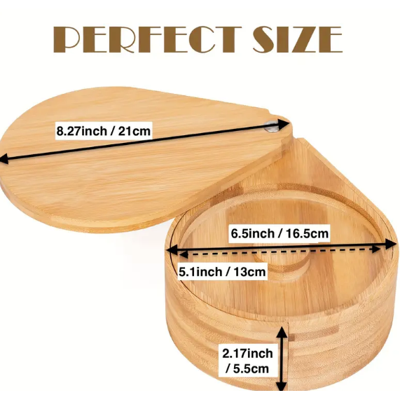 Bamboo 3-Tier Cocktail Rimmer Set