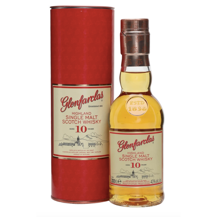 Glenfarclas 10 Year Single Malt Whisky (20cl)