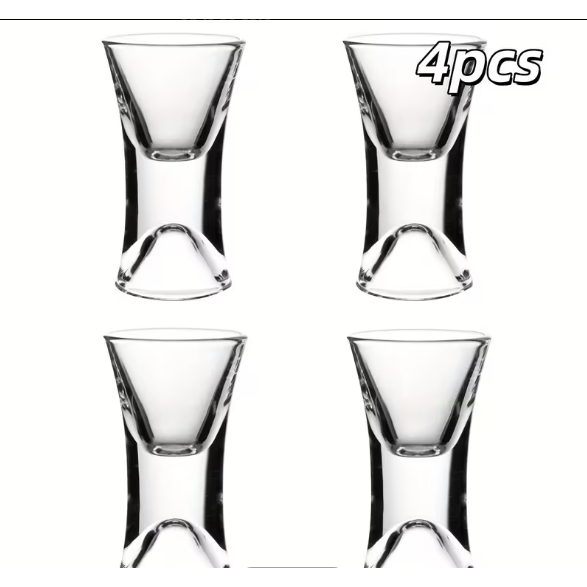 Set of 4 - Dual Use Shot Glasses