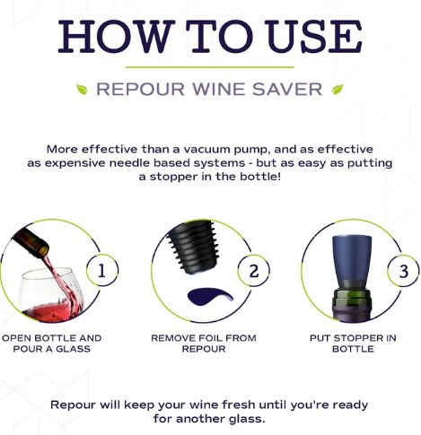 Repour Wine Saver (4 Pcs)
