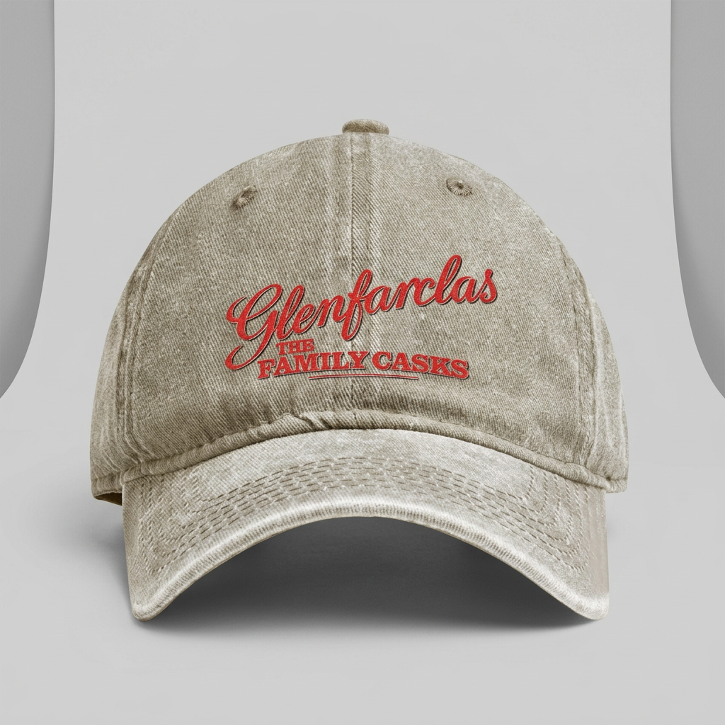 beige glenfarclas baseball cap