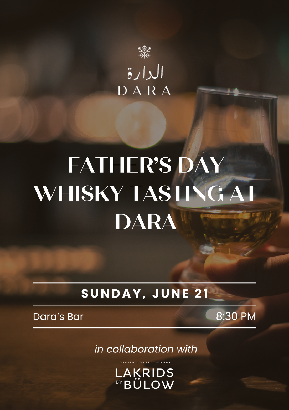 Father’s Day Whisky Tasting at Dara