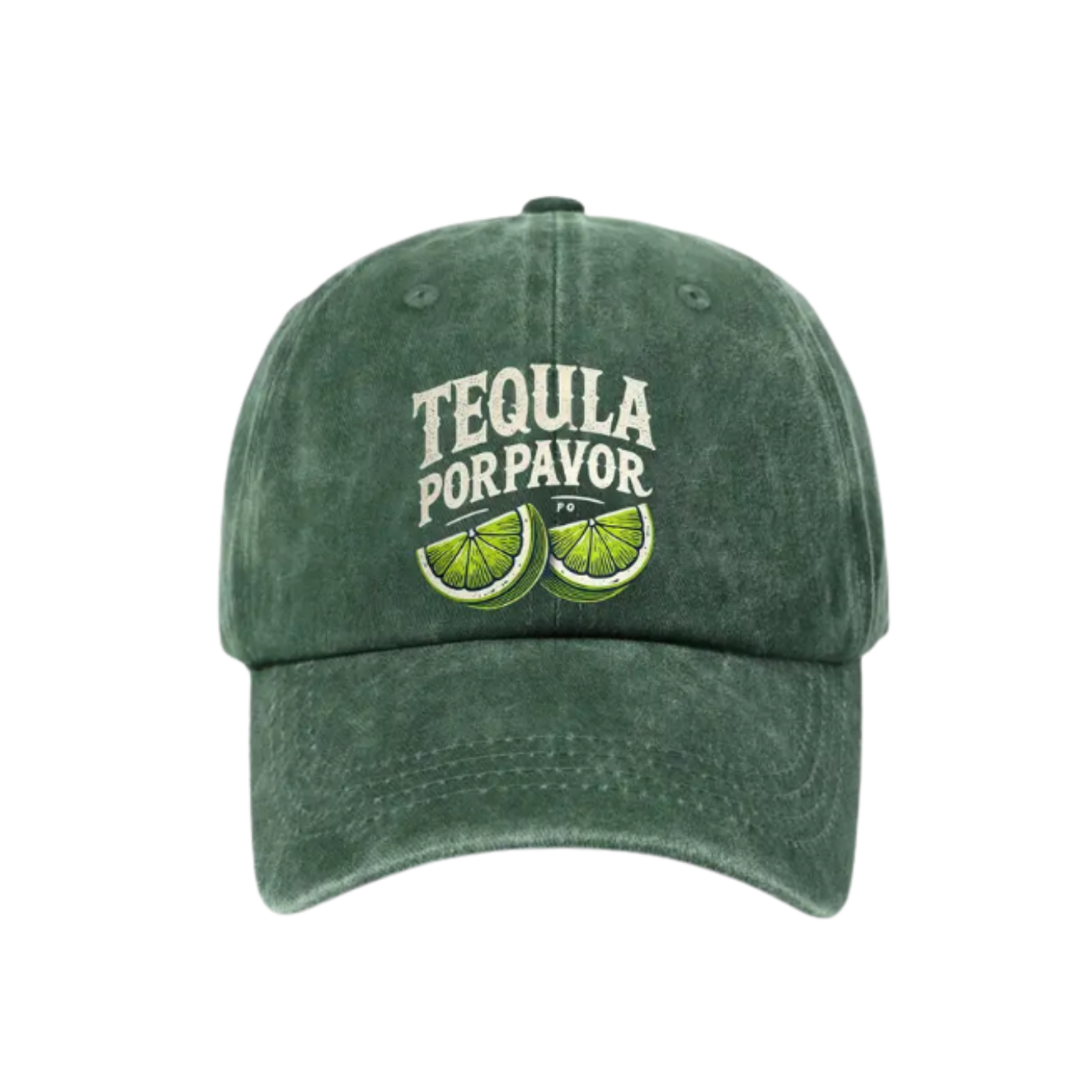 Baseball Cap Tequila Por Favor - Green