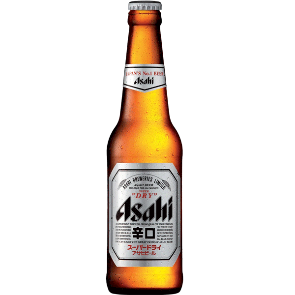 Asahi Super Dry Beer (Bottle)