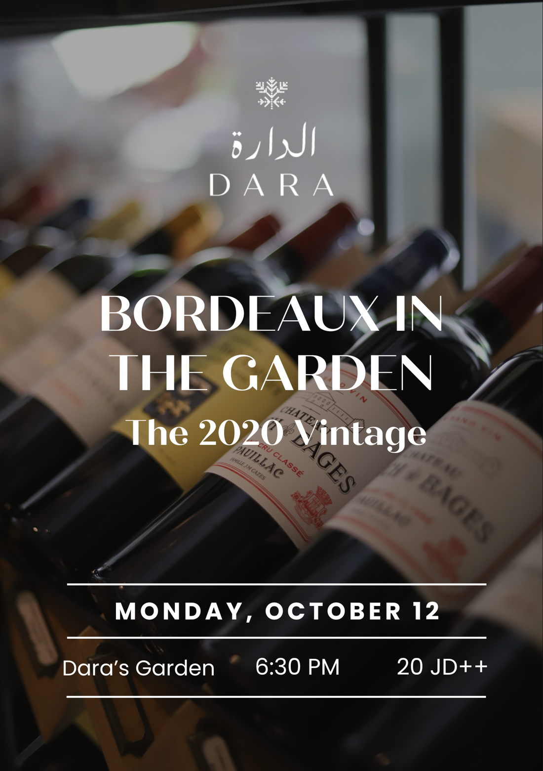 Bordeaux in the Garden — The 2020 Vintage