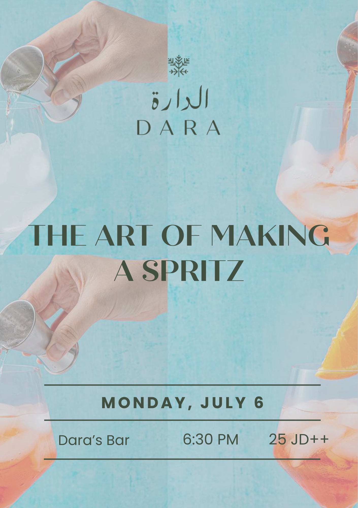 The Art of Making a Spritz Workshop