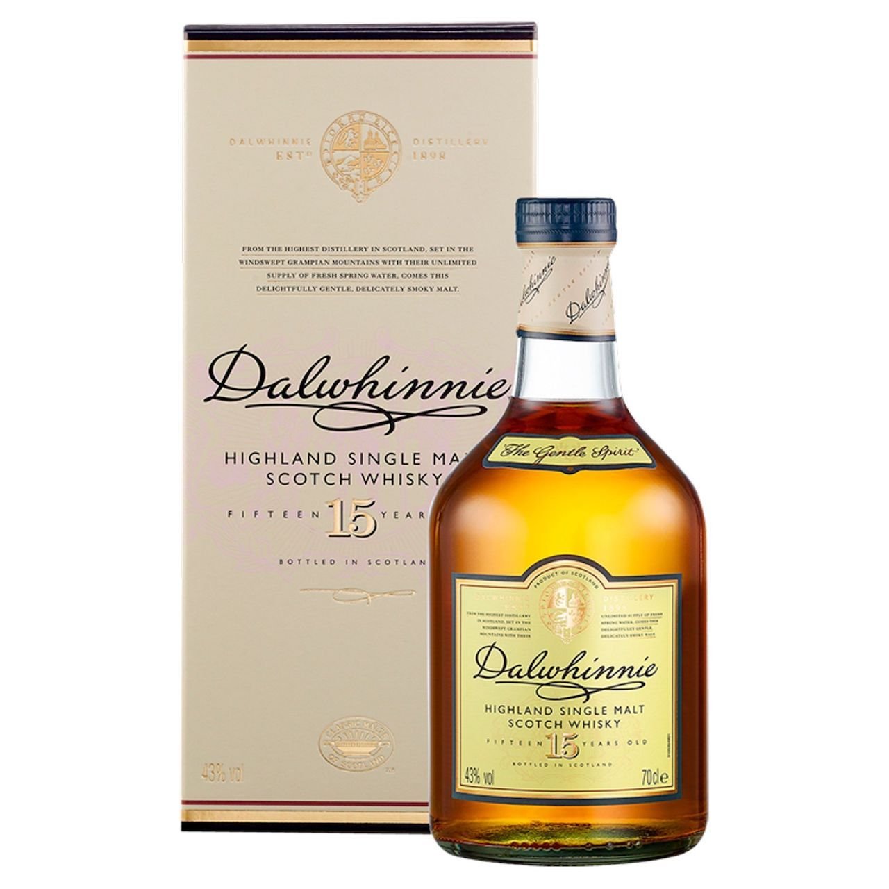 Dalwhinnie 15 Year Old Single Malt Whisky