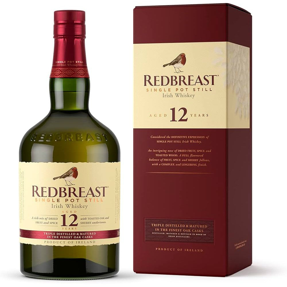 Redbreast 12 Year Old Single Pot Still Irish Whiskey