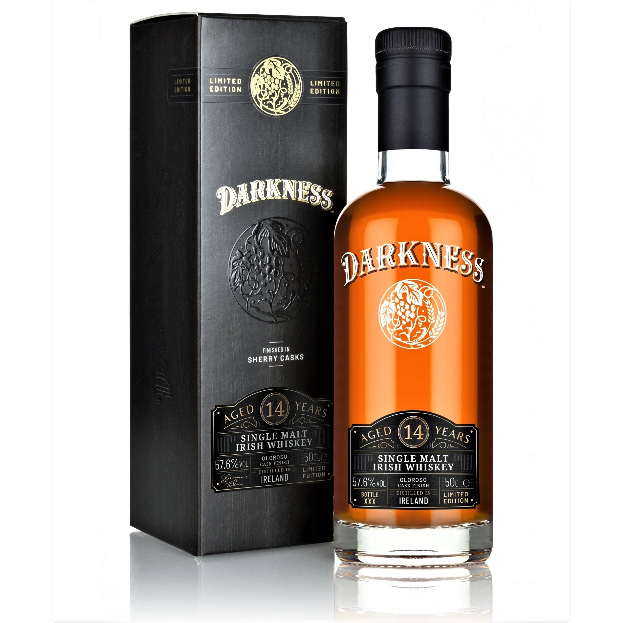 Darkness Irish Single Malt - 14 Year Old Oloroso Cask Finish