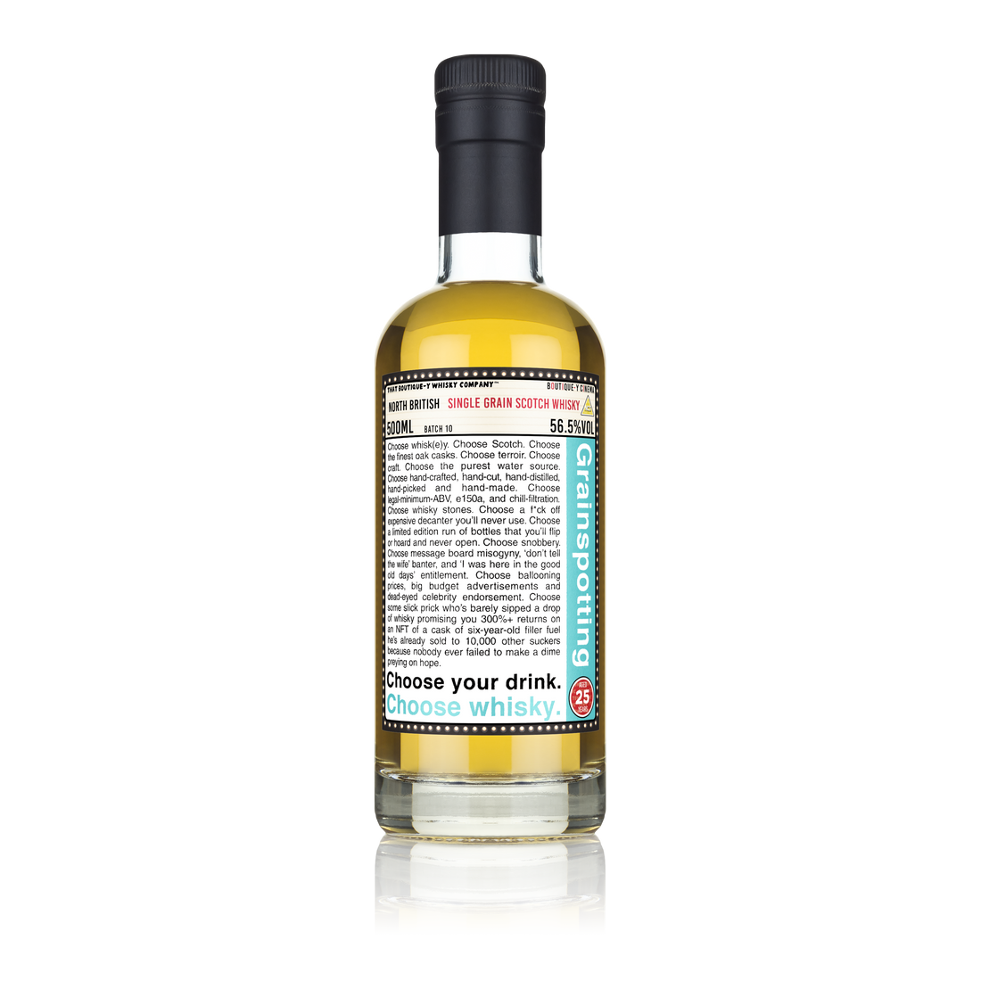 North British - Batch 10 - 25 Year Old TBWC Single Grain Whisky