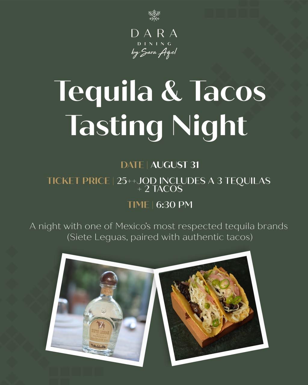 Tequila &amp; Taco Tasting