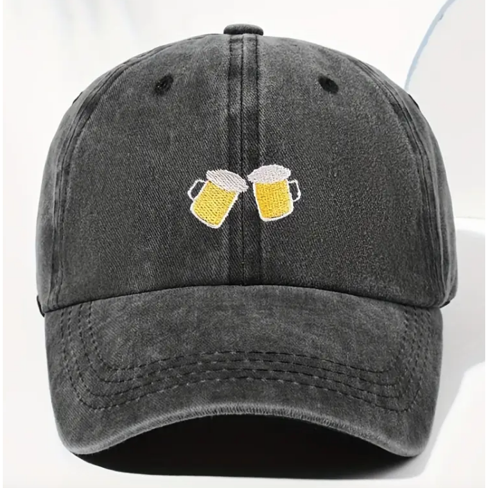 Baseball Cap Beer Lover - Navy Blue