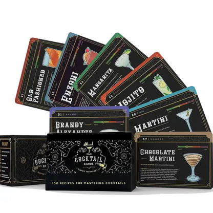 100 Cocktail Card Recipes