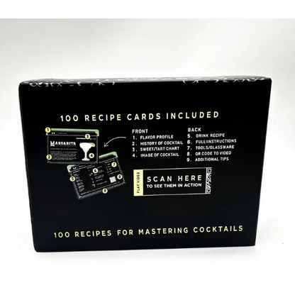 100 Cocktail Card Recipes