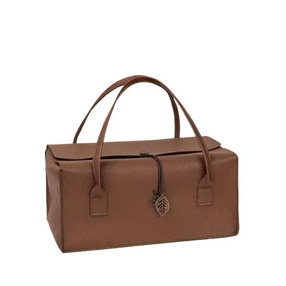 Brown Wine Gift Bag - 2-3 Bottles