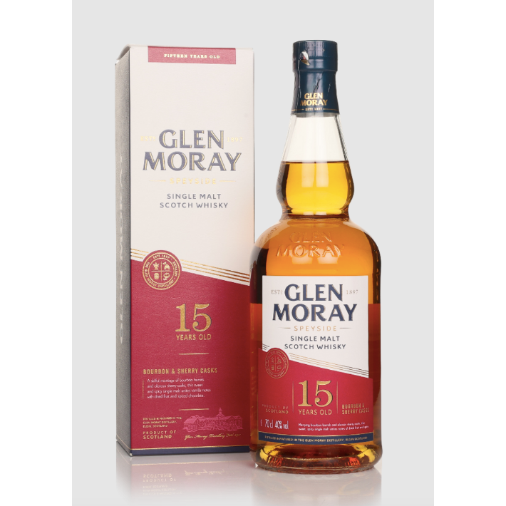 Glen Moray 15 Year Old Scotch Whisky