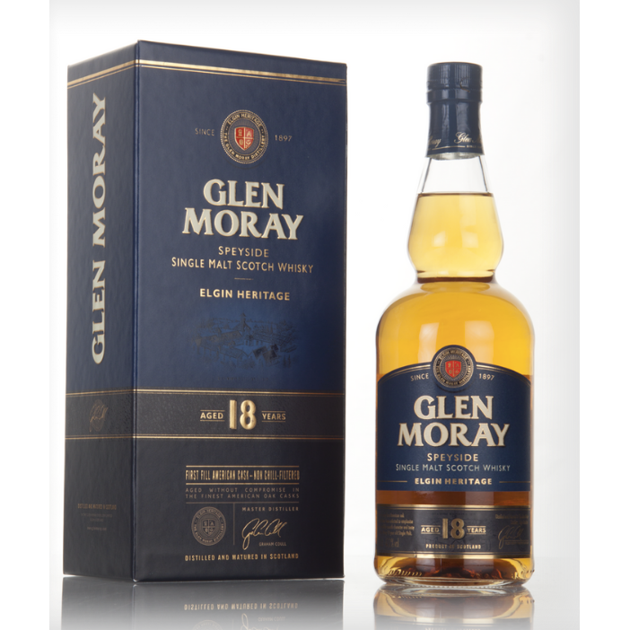 Glen Moray 18 Year Old Scotch Whisky