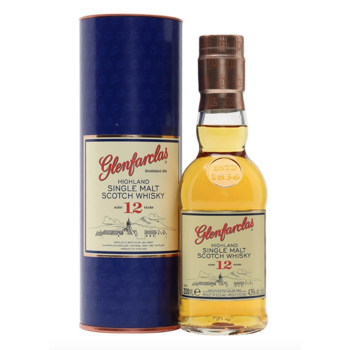 Glenfarclas 12 Year Single Malt Whisky (20cl)