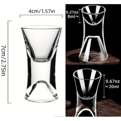 Set of 4 - Dual Use Shot Glasses