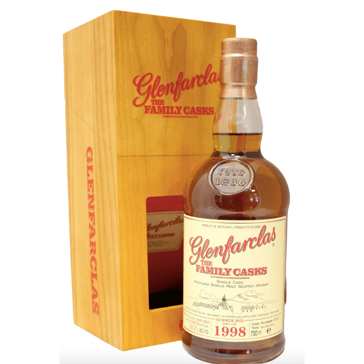 Glenfarclas 1998 (Family Cask No. 3723) Single Malt Whisky