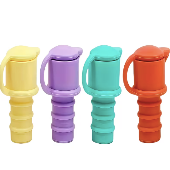 4pcs Silicone Bottle Stopper Set