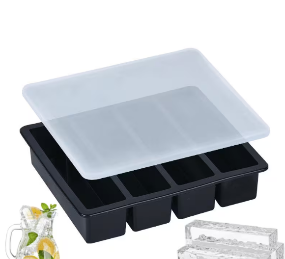 Silicone Ice Tray 4 Long Rectangles