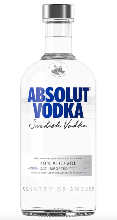 Absolut Blue Vodka