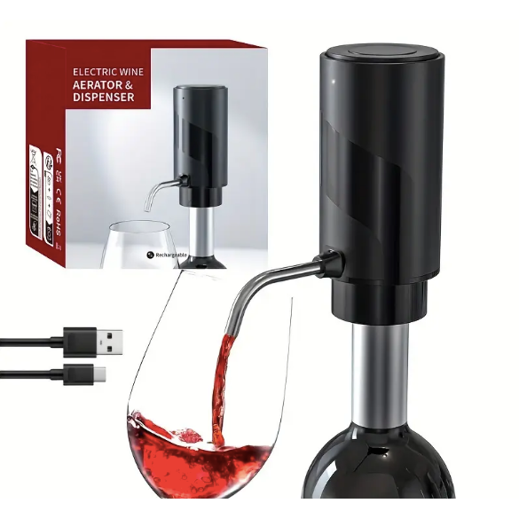 Rechargeable Electric Wine Aerator / Dispenser