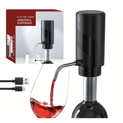 Rechargeable Electric Wine Aerator / Dispenser