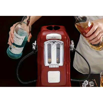 Vintage Dual-Barrel Liquor Dispenser