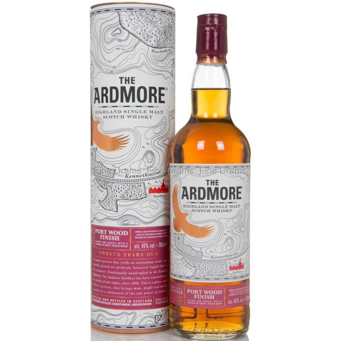 Ardmore 12 Year Old Portwood Finish Single Malt Whisky