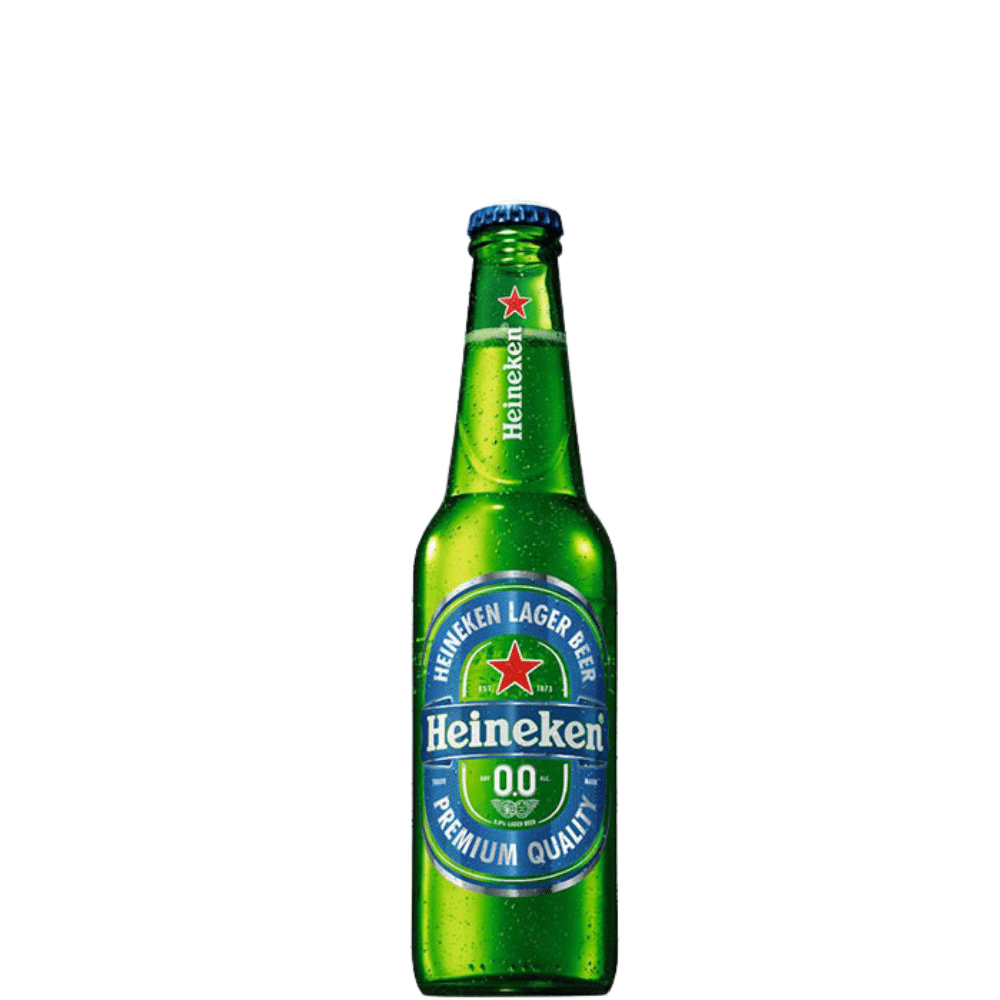 Heineken 0.0% Non Alcoholic Beer (Bottle)