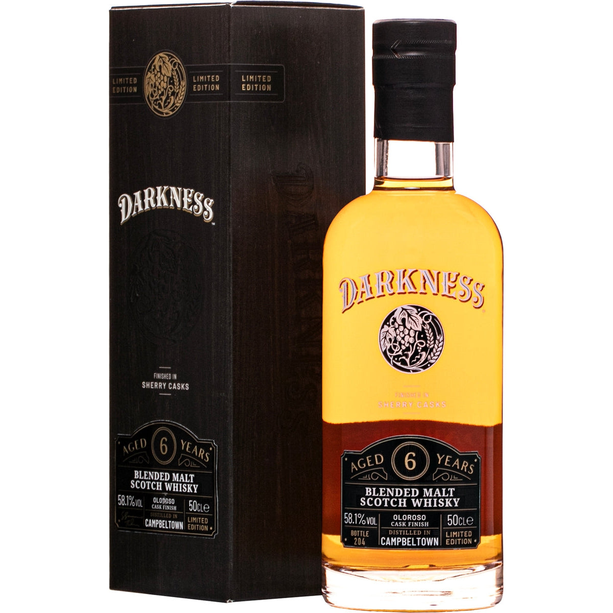 Darkness Campbeltown - 6 Year Old Oloroso Cask Finish Blended Malt