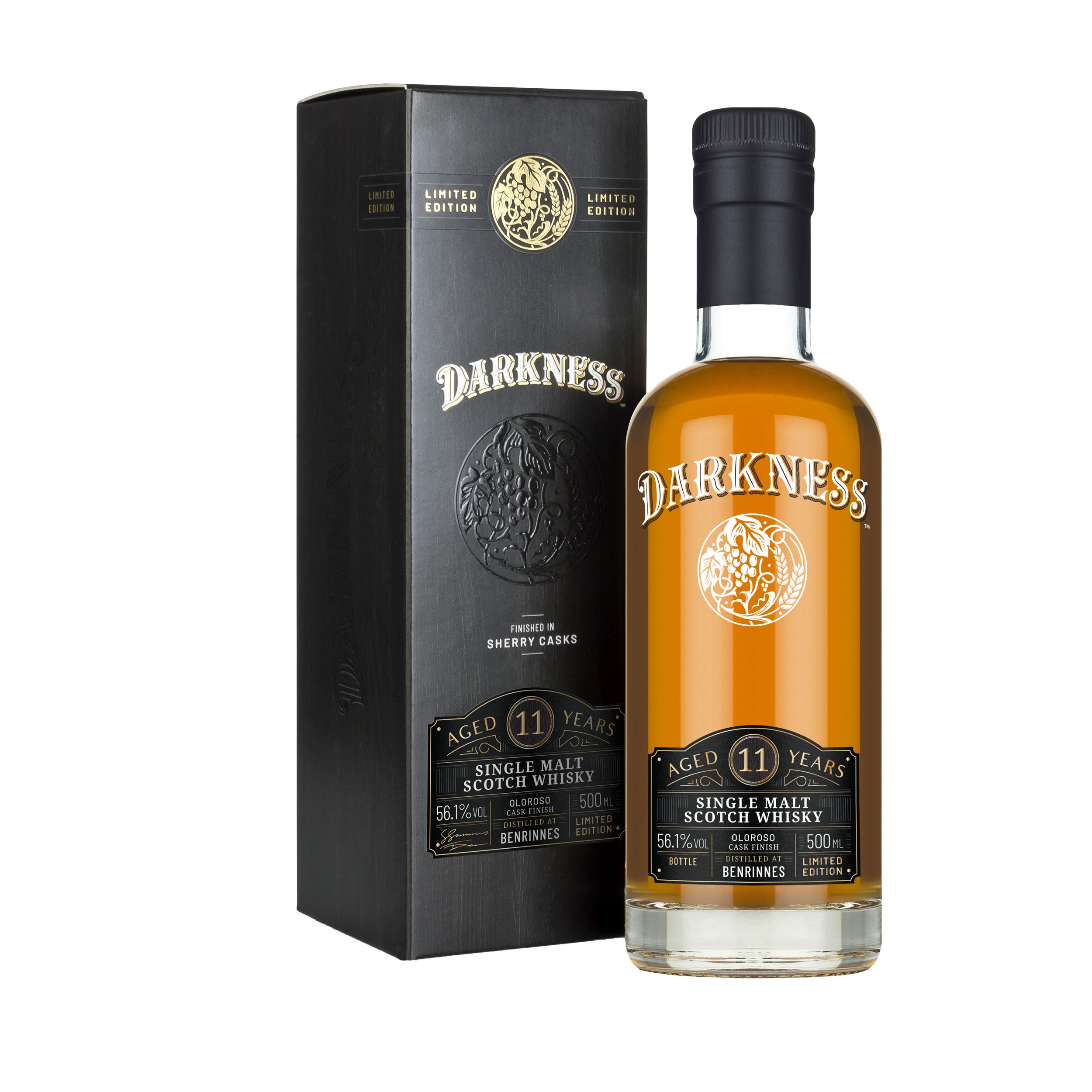 Darkness Benrinnes 11 Year Old Oloroso Cask Finish Single Malt Whisky