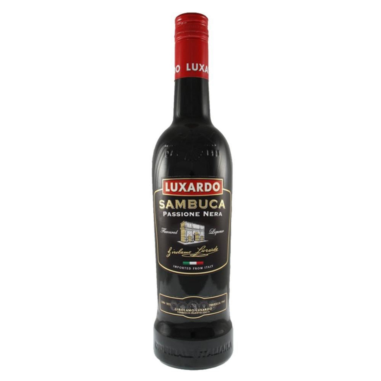 Luxardo Sambuca with Liquorice Liqueur Passione Nera