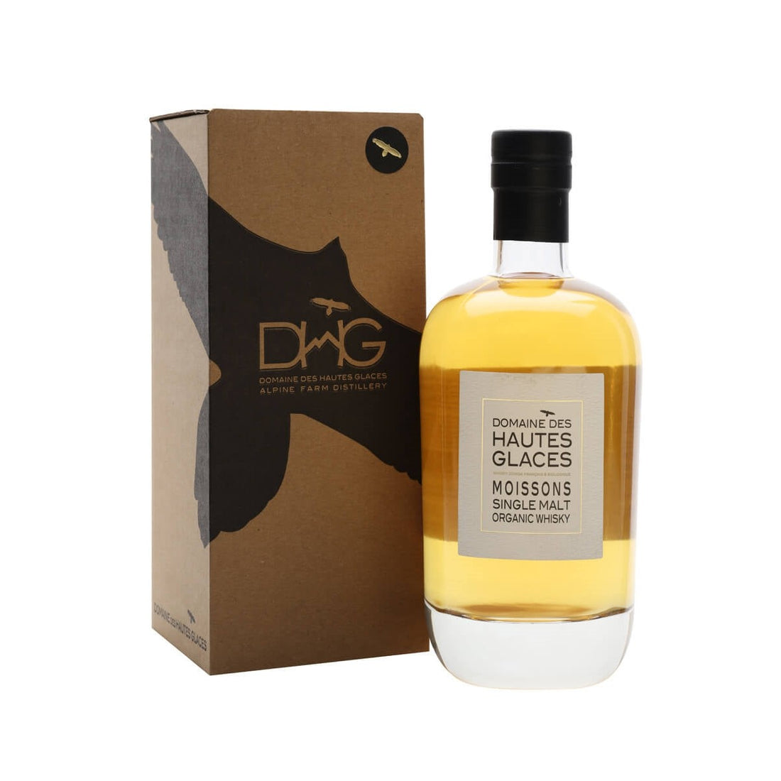 Domaine des Hautes Glaces Les Moissons Organic Single Malt Whisky