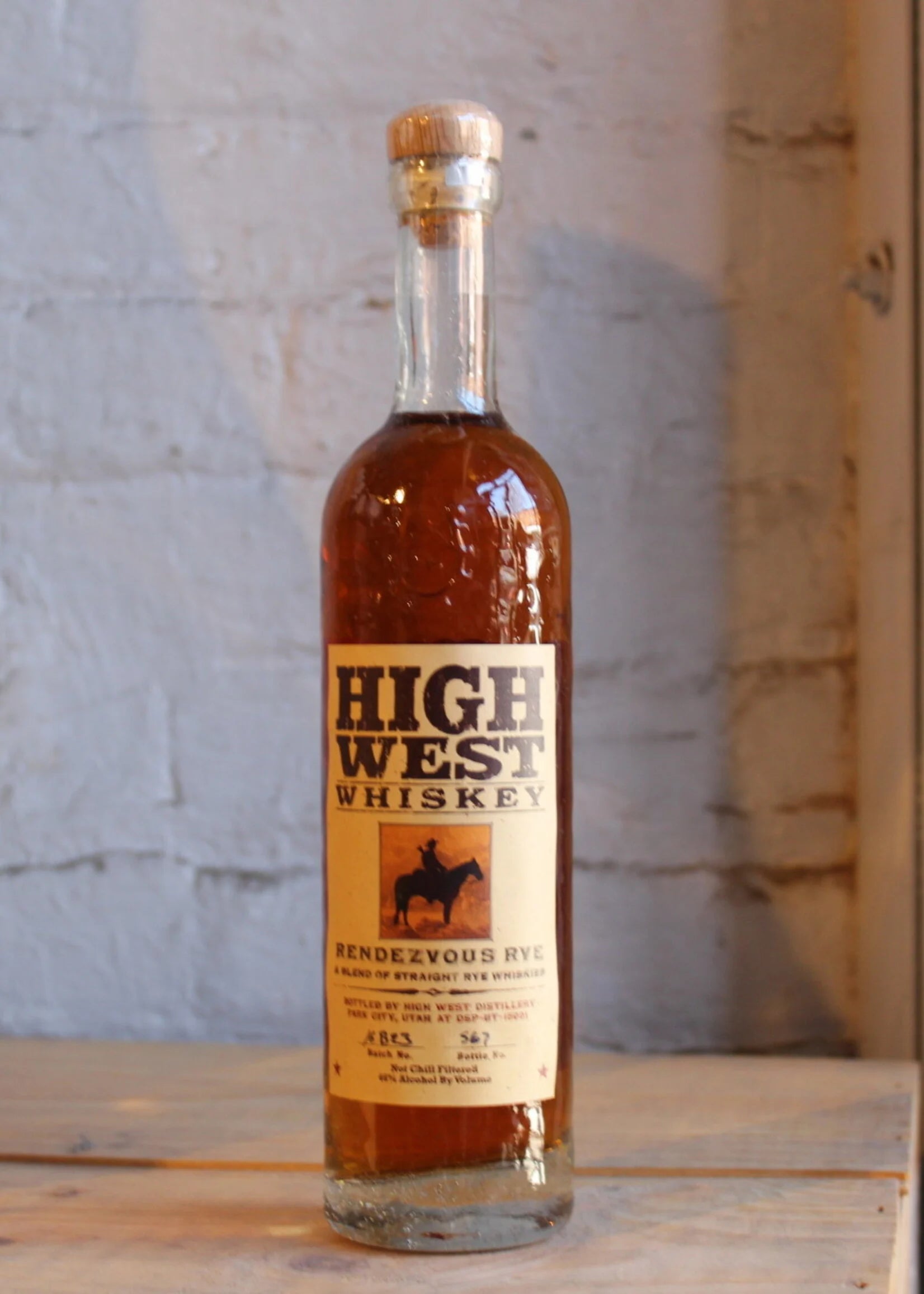 High West Rendezvous Rye Whiskey