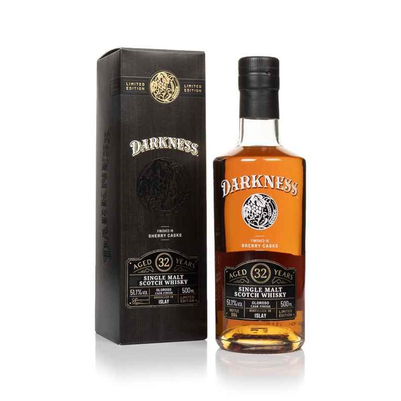 Darkness Islay Single Malt 32 Year Old Oloroso Cask Finish Single Malt Whisky