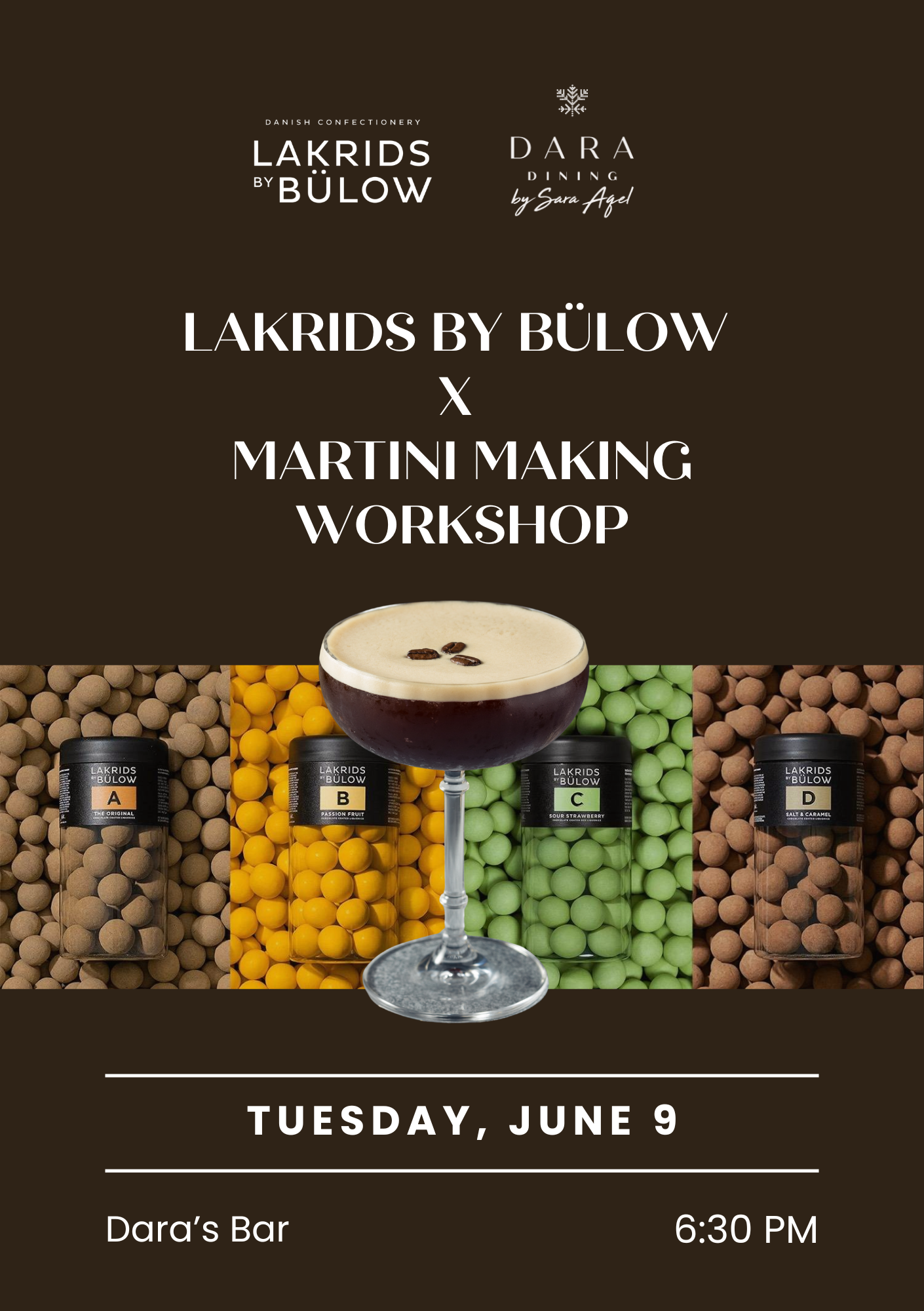 LAKRIDS BY BÜLOW x Espresso Martini Making Workshop
