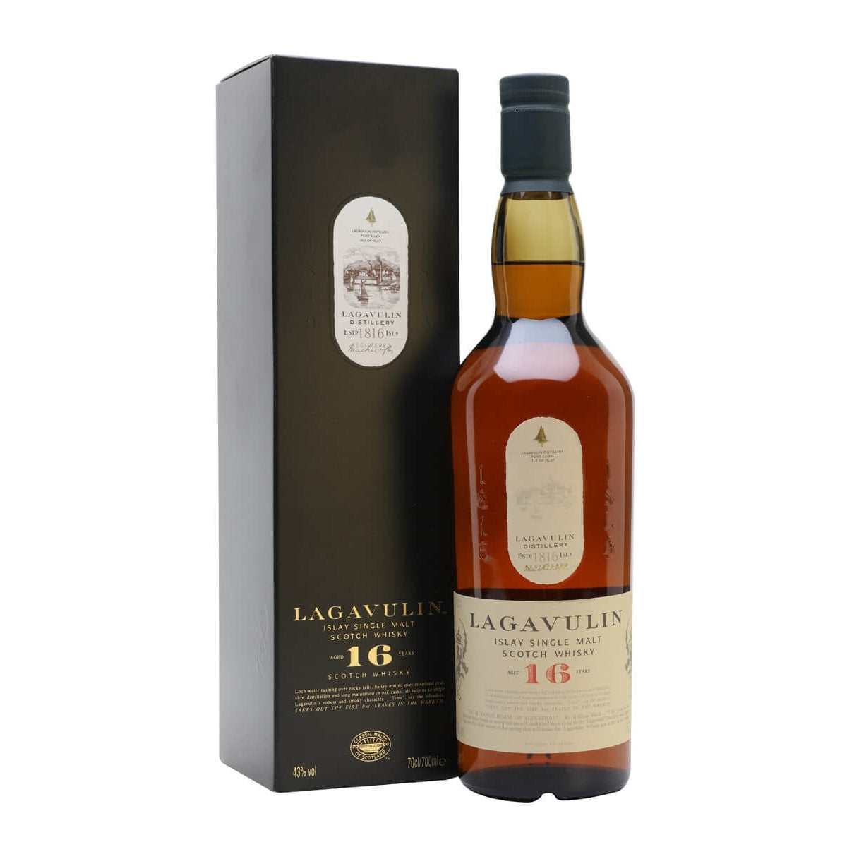 Lagavulin 16 Year Old Single Malt Whisky