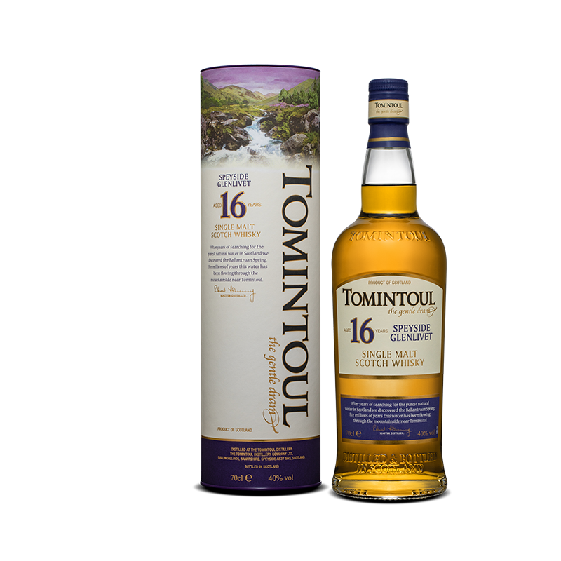 Tomintoul 16 Year Single Malt Scotch Whisky