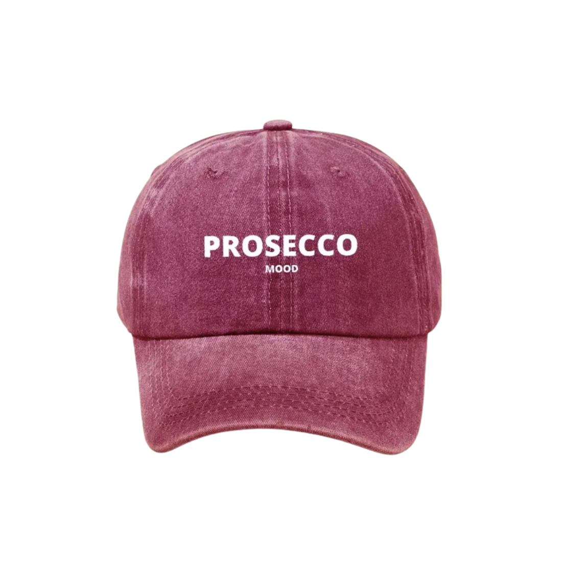 Baseball Cap Prosecco Mood - Burgundy