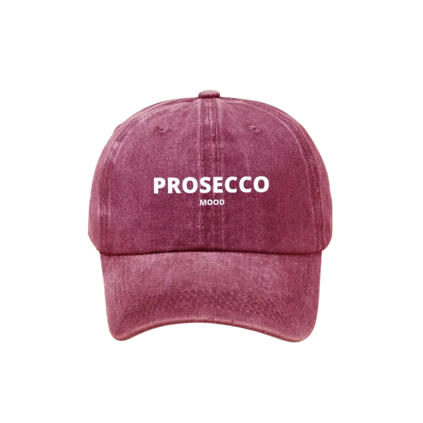 Baseball Cap Prosecco Mood - Burgundy