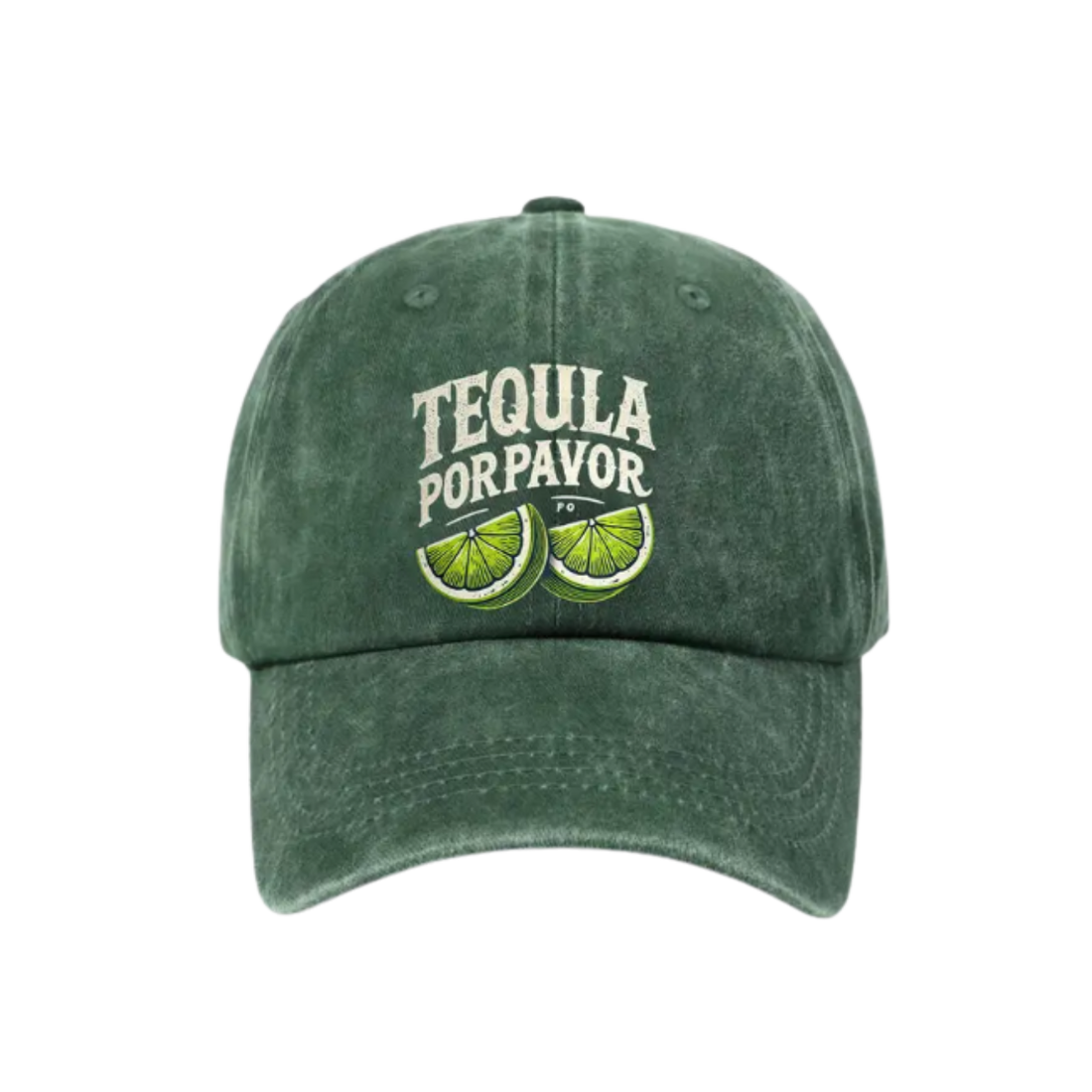 Baseball Cap Tequila Por Favor - Green