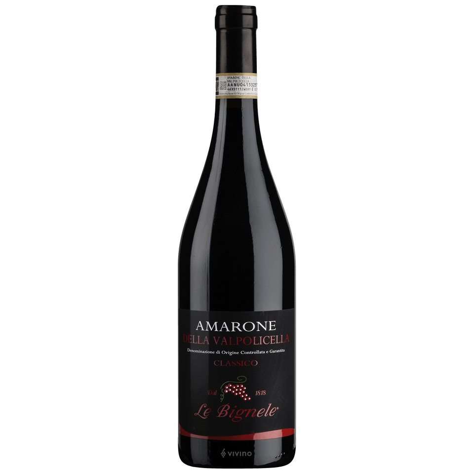 Le Bignele Amarone della Valpolicella Classico 2012 (Magnum)