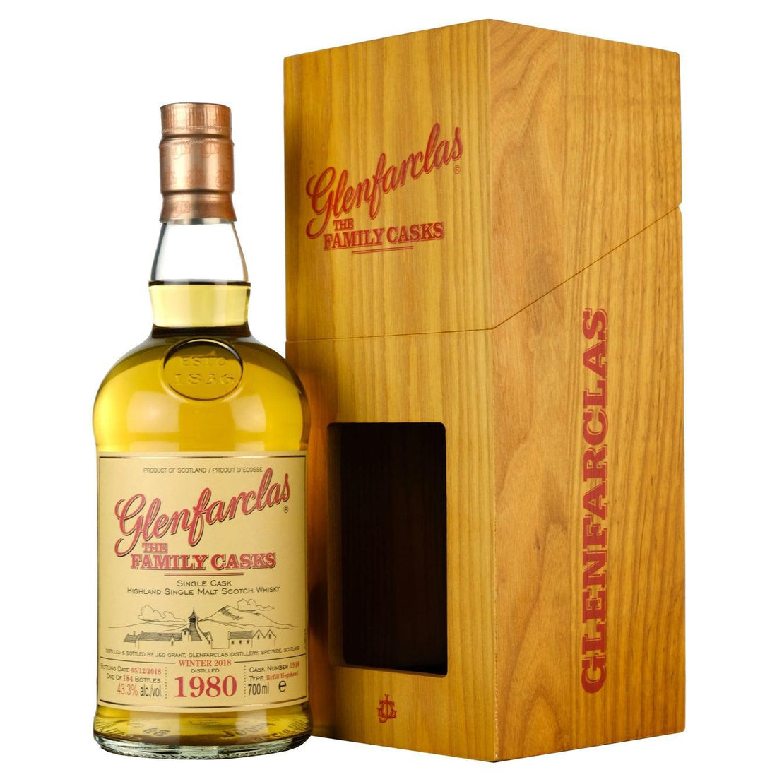 Glenfarclas 1981 (37 Year Old) Family Cask 